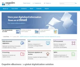 Cegedim-Demat.com(Transformation digitale et dématérialisation) Screenshot