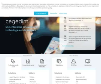 Cegedim.fr( Cegedim) Screenshot