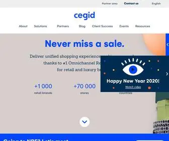 Cegid.com(Editeur de solutions de gestion) Screenshot
