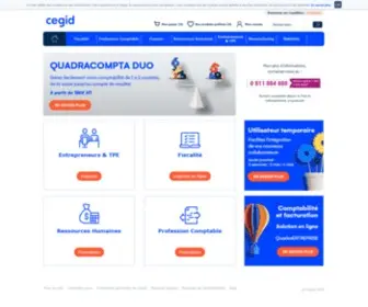 Cegidstore.com(Boutique en ligne de Cegid) Screenshot