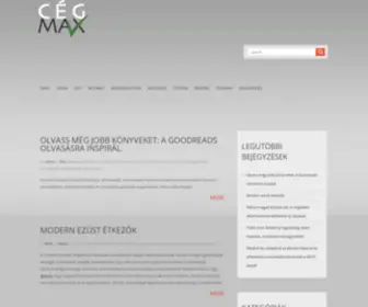 Cegmax.hu(Cégmax) Screenshot