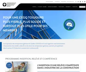 Cegq.com(Accueil) Screenshot