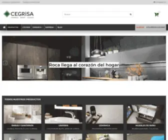 Cegrisa.com(Cerámica) Screenshot