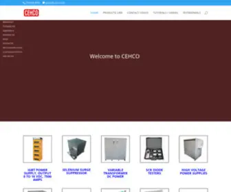 Cehco.com(Division of L/C Magnetics) Screenshot