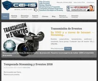 Cehis.net(Hosting y streaming colombia) Screenshot