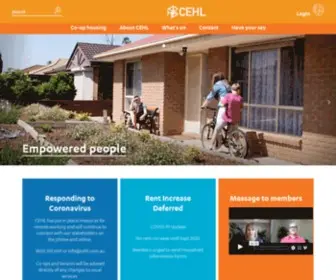 Cehl.com.au(Common Equity Housing Limited) Screenshot