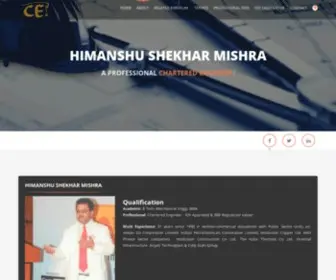 Cehsmishra.com(Himanshu Shekhar Mishra) Screenshot