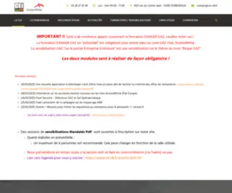 Cei-DK.fr(Club des Entreprises Intervenantes ArcelorMittal Dunkerque) Screenshot