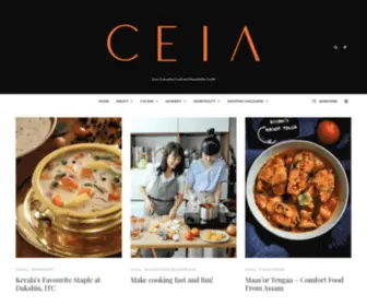 Ceiamag.com(Your Everyday Guide to Food and Hospitality) Screenshot