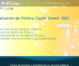 Ceiap.mx(Estudios e Investigación en Asuntos Públicos) Screenshot