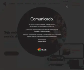 Ceicom.com.br(Ceicom) Screenshot