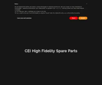 Cei.it(Made in Italy spare parts for trucks) Screenshot