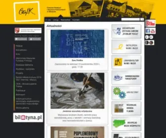 Ceik.eu(Centrum Edukacji i Inicjatyw Kulturalnych w Olsztynie CEiIK) Screenshot