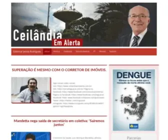 Ceilandiaemalerta.com.br(Ceilândia em alerta) Screenshot