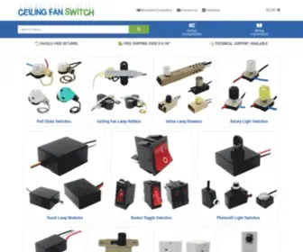 Ceilingfanswitch.com(CeilingFanSwitch) Screenshot