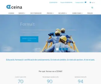 Ceina.com(Formació) Screenshot