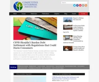 Cei.org(Competitive Enterprise Institute) Screenshot