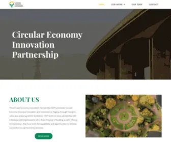 Ceipafrica.org(Circular Economy Innovation Partnership) Screenshot