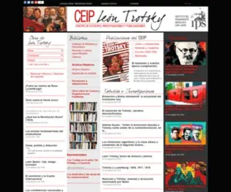 Ceipleontrotsky.org(CEIP) Screenshot