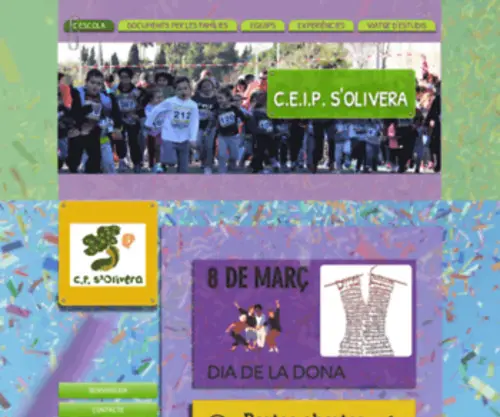 Ceipsolivera.com(L'ESCOLA) Screenshot