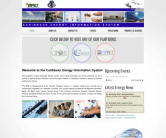 Ceis-Caribenergy.org(Caribbean Energy Information System) Screenshot