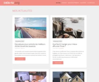 Ceis-EU.org(Toutes les meilleures adresses du web) Screenshot