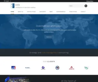 Ceis.eu(Avisa Partners) Screenshot