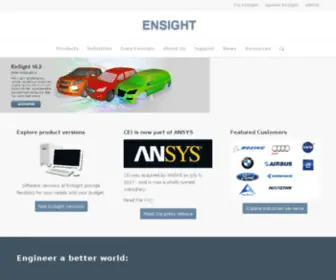 Ceisoftware.com(FEA & CFD Post) Screenshot