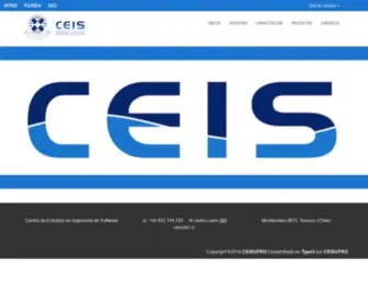 Ceisufro.cl(Centro de Estudios de Ingeniería de software) Screenshot