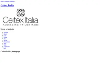 Ceitex-Italia.com(Ceitex Italia) Screenshot