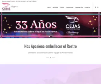 Cejasperfectas.com(Maquillaje permanente Bogotá depilación laser hilo) Screenshot