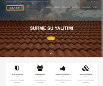 Cekacati.com(Ceka Çatı) Screenshot