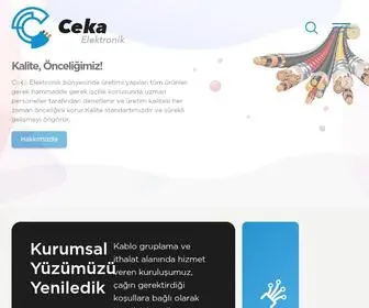 Cekaelektronik.com(Ceka Elektronik) Screenshot