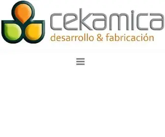 Cekamica.com.mx(Fabrica de cerámica) Screenshot