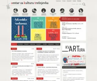 Cekate.hr(Centar za kulturu Trešnjevka) Screenshot