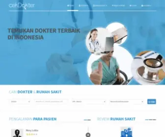 Cekdokter.com(Cara orang Indonesia memilih Dokter & Rumah Sakit) Screenshot