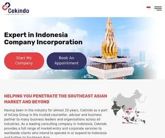 Cekindo.com(InCorp Indonesia) Screenshot