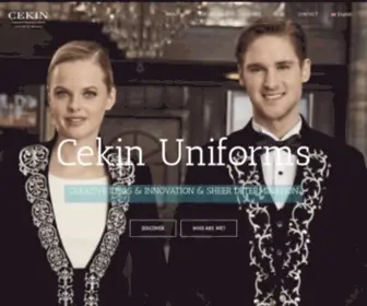 Cekinuniforma.com(The Cekin Uniforms) Screenshot