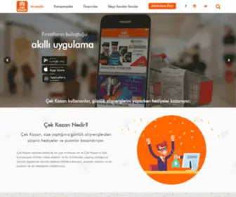 Cekkazan.com.tr(Çek Kazan) Screenshot