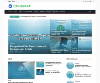 Ceklengkap.com(Cek Informasi dengan Mudah dan Cepat) Screenshot