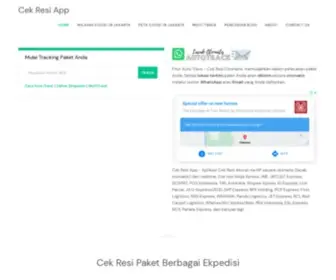 Cekresi.app(Cek Resi JNE) Screenshot