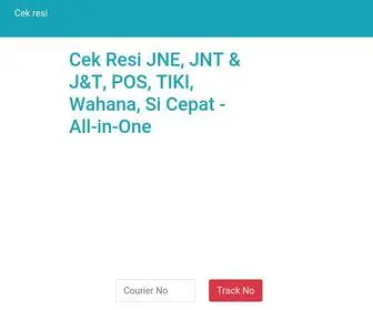 Cekresii.id(Semua dalam satu layanan tanda terima cek di) Screenshot