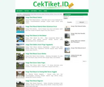 Cektiket.id(Cek Harga Tiket Wisata) Screenshot