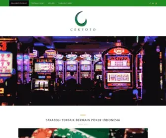 Cektoto.com(Cektoto) Screenshot