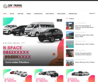 Cektravel.com(Cek Travel) Screenshot