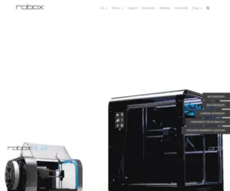 Cel-Robox.com(Robox 3D printers) Screenshot