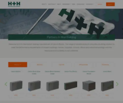 Celcon.co.uk(UK's largest manufacturer of aircrete blocks & systems) Screenshot