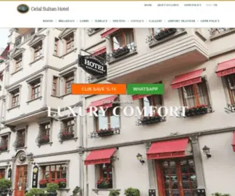 Celalsultan.com(Celal Sultan Hotel) Screenshot