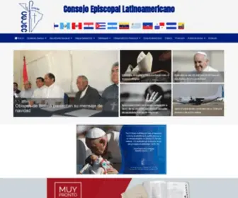 Celam.org(Consejo Episcopal Latinoamericano) Screenshot