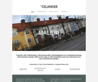 Celander.se(Måleri) Screenshot